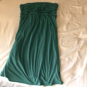 Strapless tube top sundress